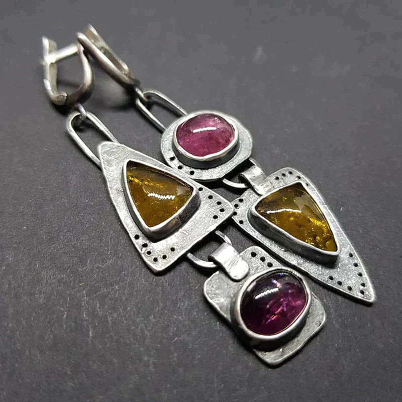 Chic - Boucles d'oreilles triangles vintage