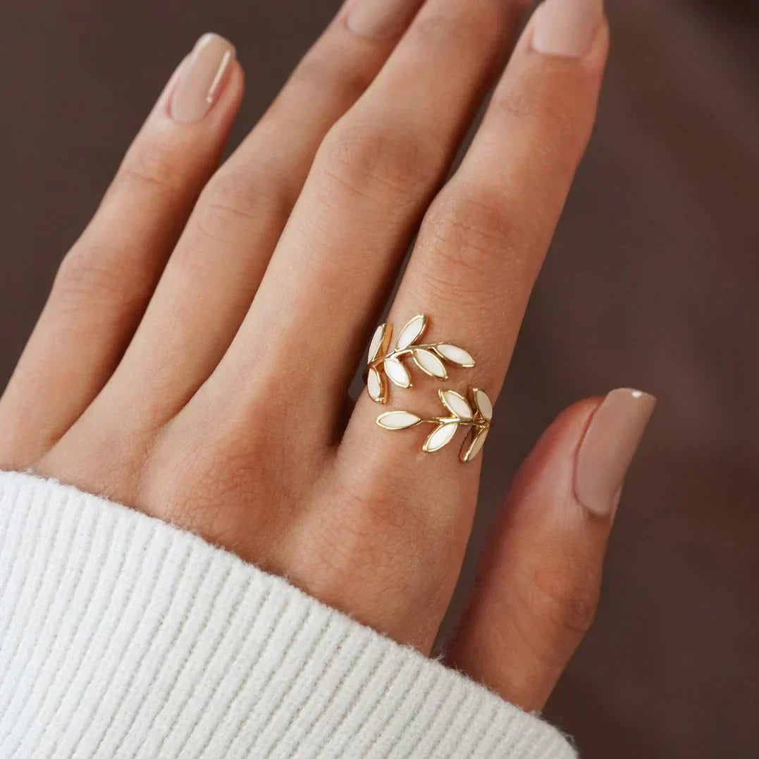 Pure - Bague Ajustable Vit Opalblad