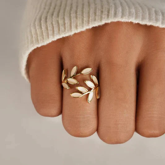 Pure - Bague Ajustable Vit Opalblad