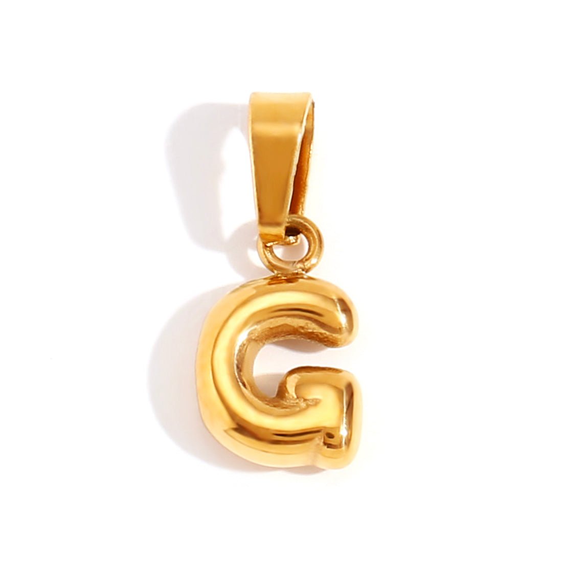 Collier Lettre Bulles Chic