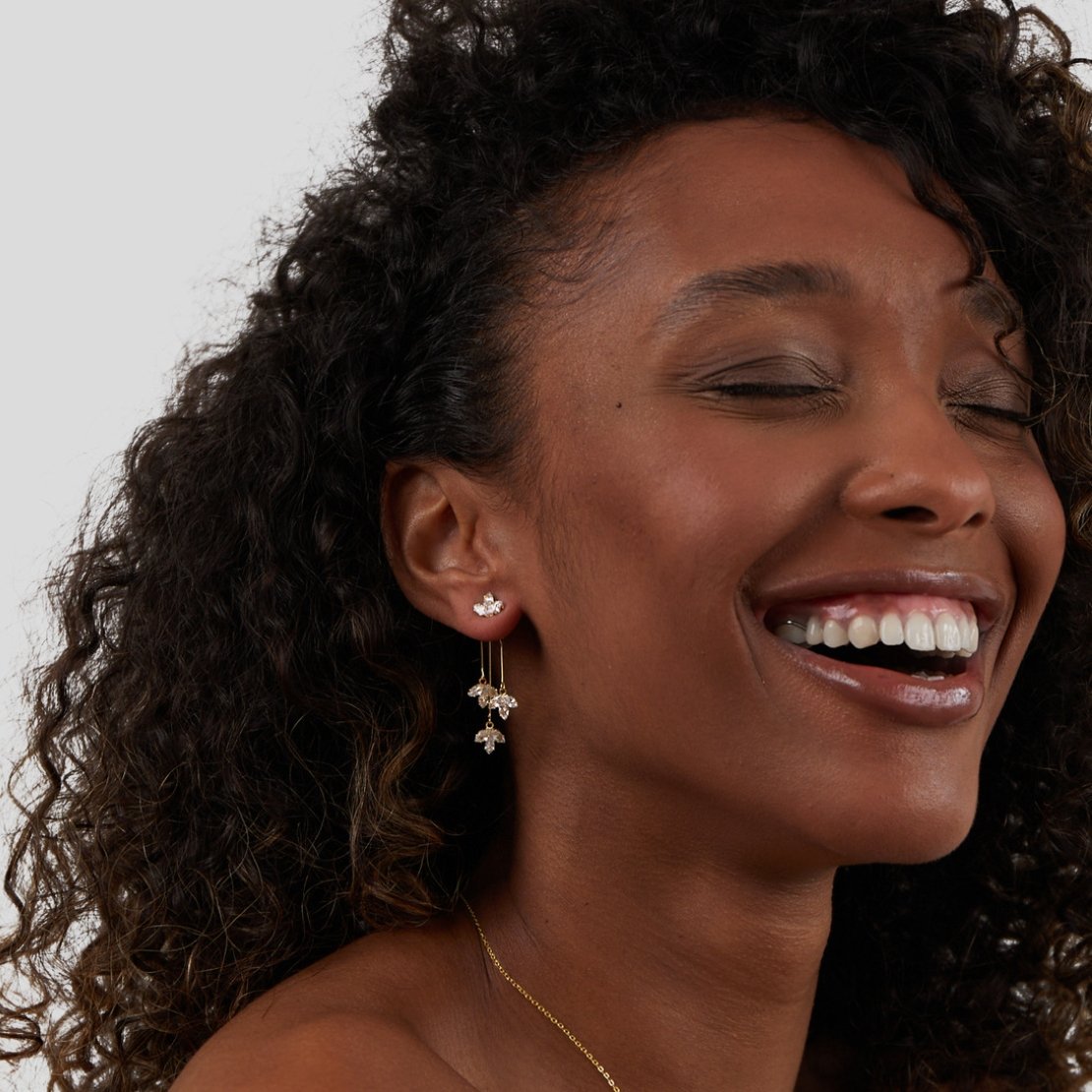 Boucles d'oreilles Élégantes en Cascade