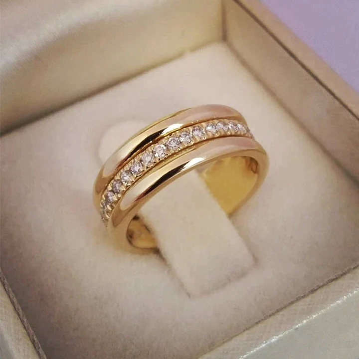 Sarah - Bague en Zirconia Vintage
