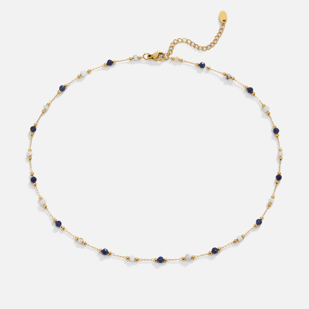 Collier en Pierre de Lune Midnight