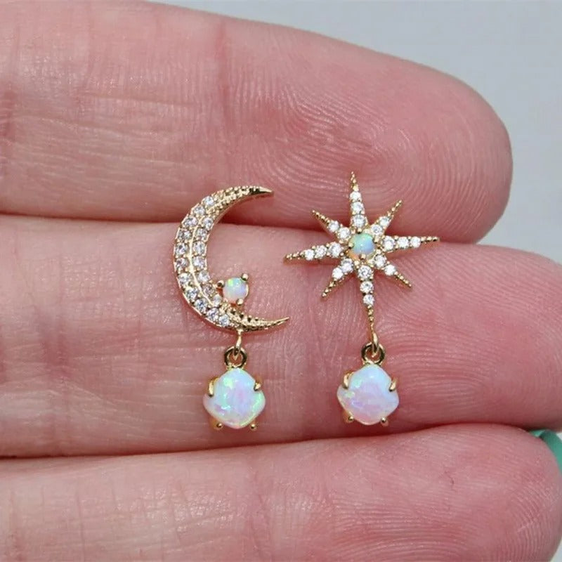 Boucles d'oreilles en perles classiques Star