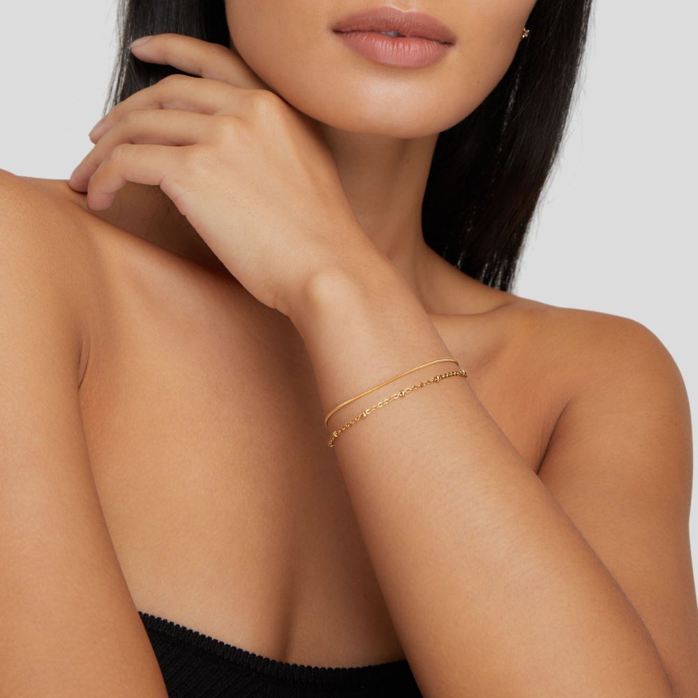 Bracelet Pia Gold Lager
