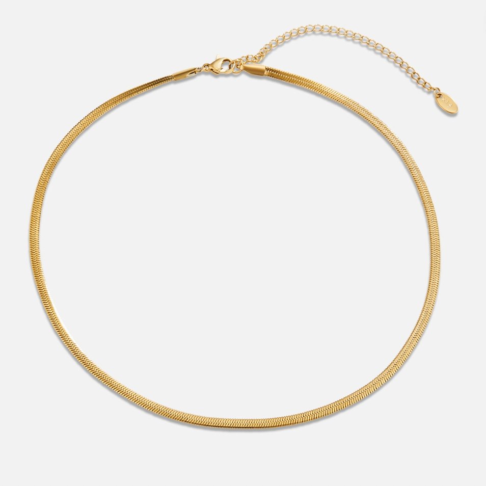 Collier en chaîne dorée