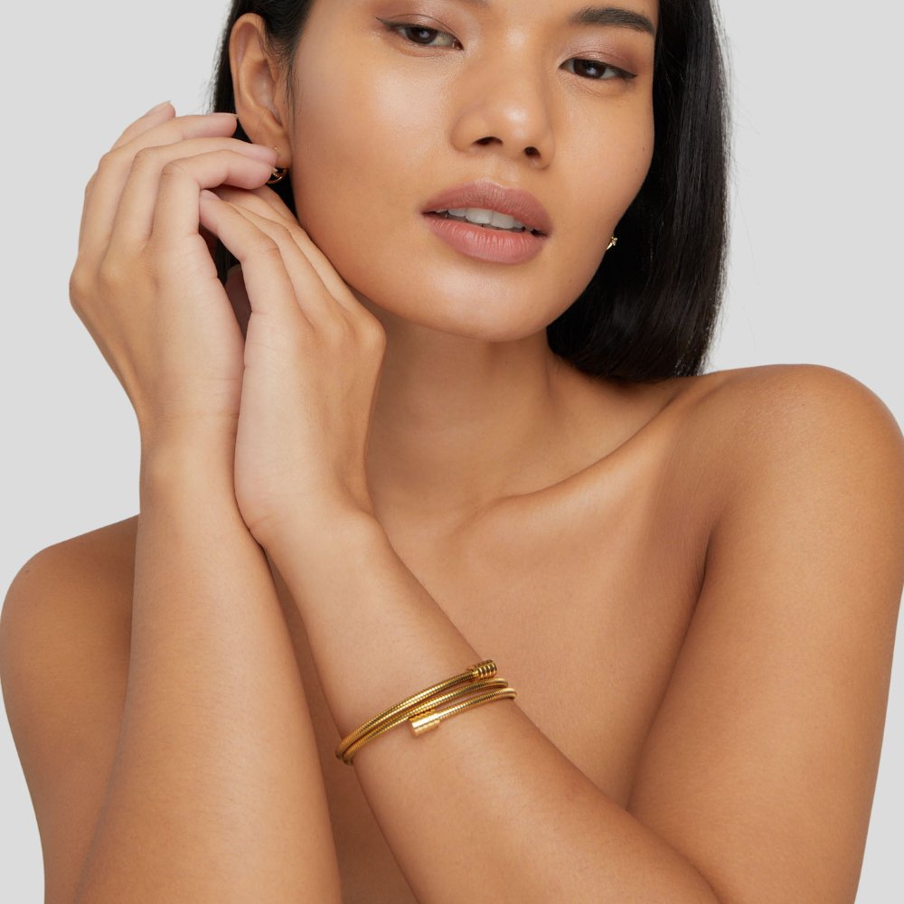 Bracelet en Or Jumeau