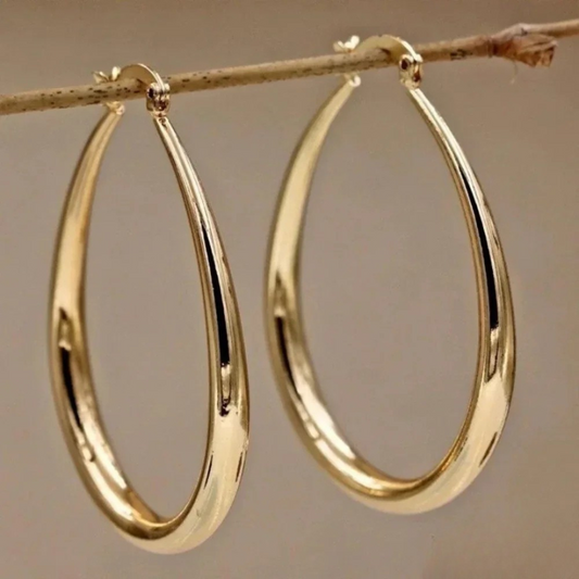 Boucles d'oreilles en cristal colorées et chics