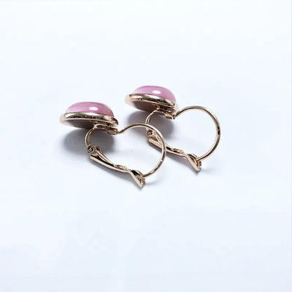 Boucles d'oreilles en pierre de lune vintage exclusives