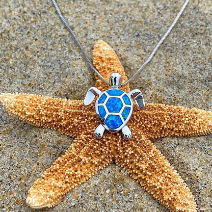 Ensemble de Bijoux Tortue Opale