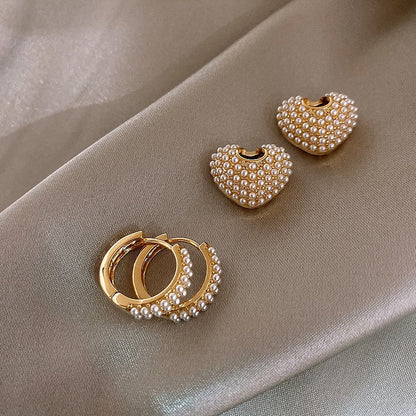 Boucles d'oreilles en perles Yuli Heart