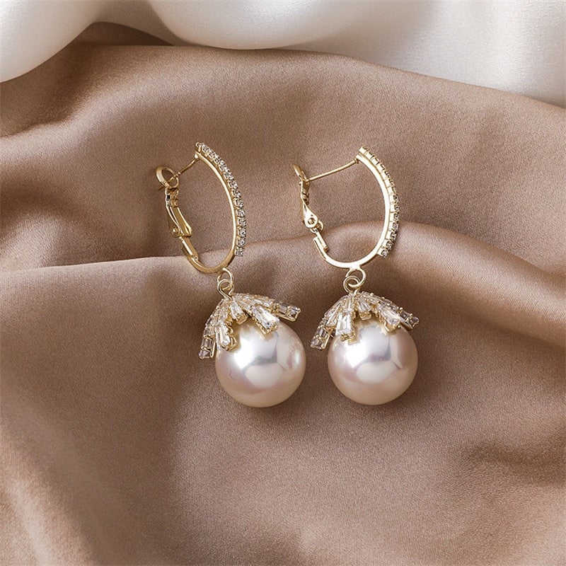 Boucles d'oreilles Malia en perles