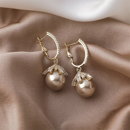 Boucles d'oreilles Malia en perles