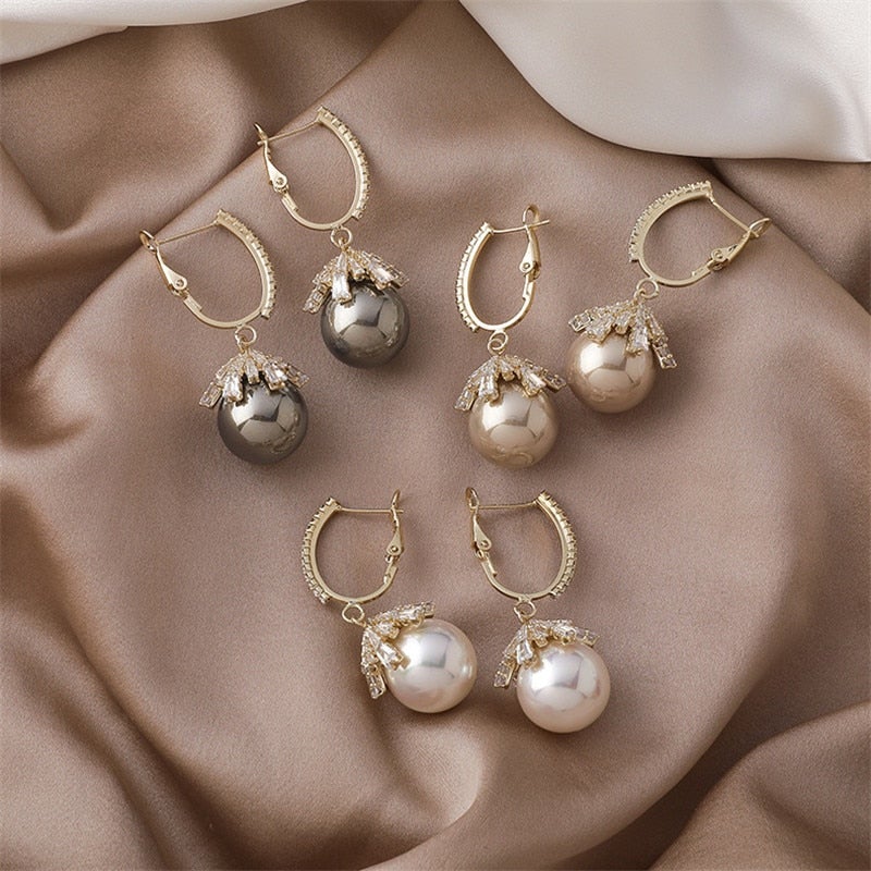 Boucles d'oreilles Malia en perles