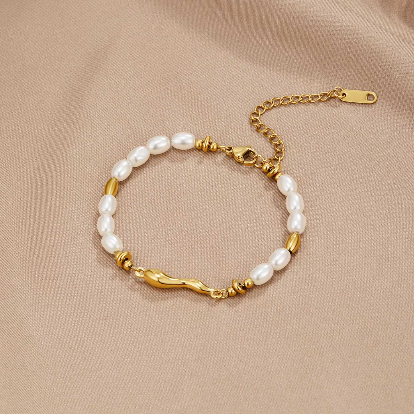 Bracelet en perles d'eau douce