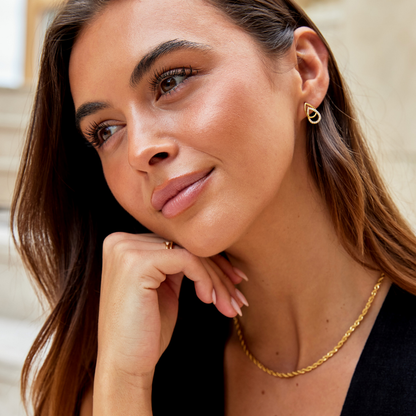 Boucles d'oreilles en forme de goutte d'eau
