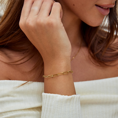 Bracelet en Or Clip