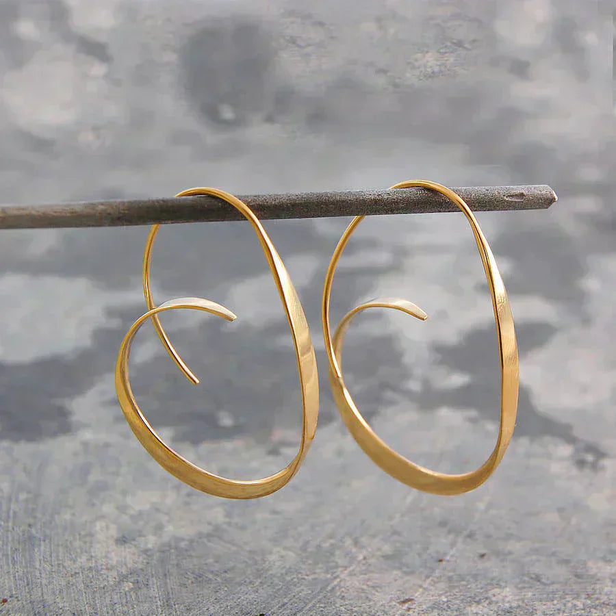 Boucles d'oreilles spirales Joy