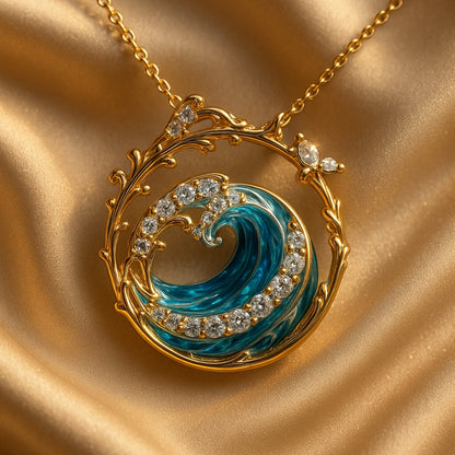 Collier Suspendu Serment de l'Océan