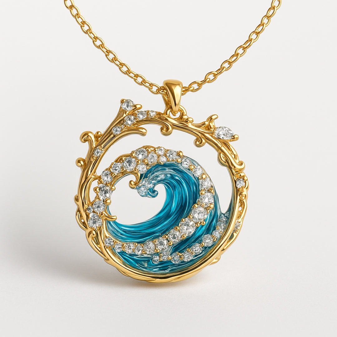 Collier Suspendu Serment de l'Océan