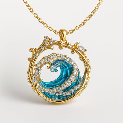 Collier Suspendu Serment de l'Océan