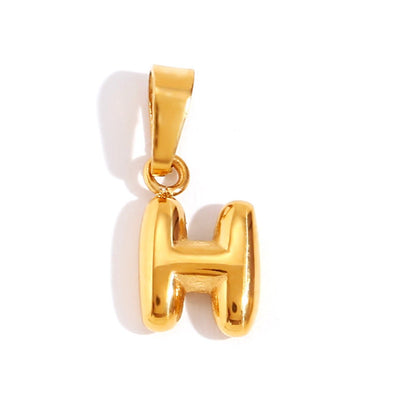 Collier Lettre Bulles Chic