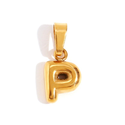 Collier Lettre Bulles Chic