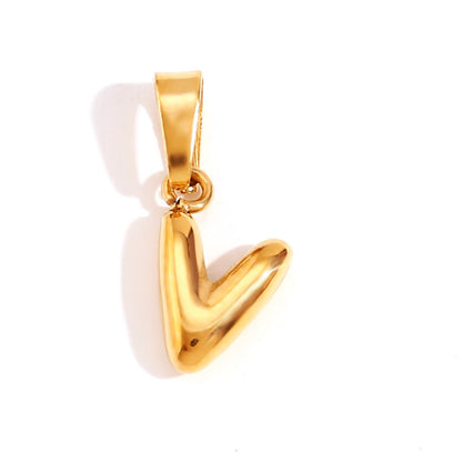Collier Lettre Bulles Chic