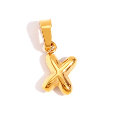 Collier Lettre Bulles Chic