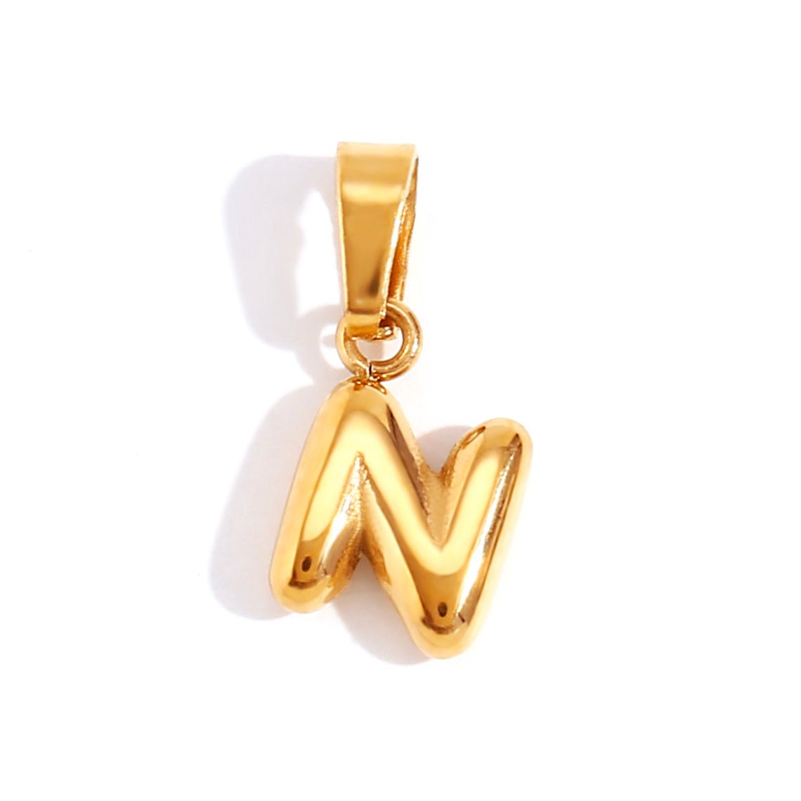 Collier Lettre Bulles Chic