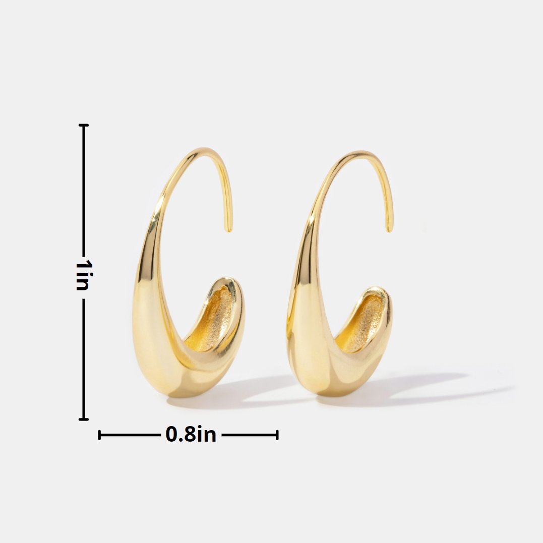 Chine - Boucles d'oreilles en goutte