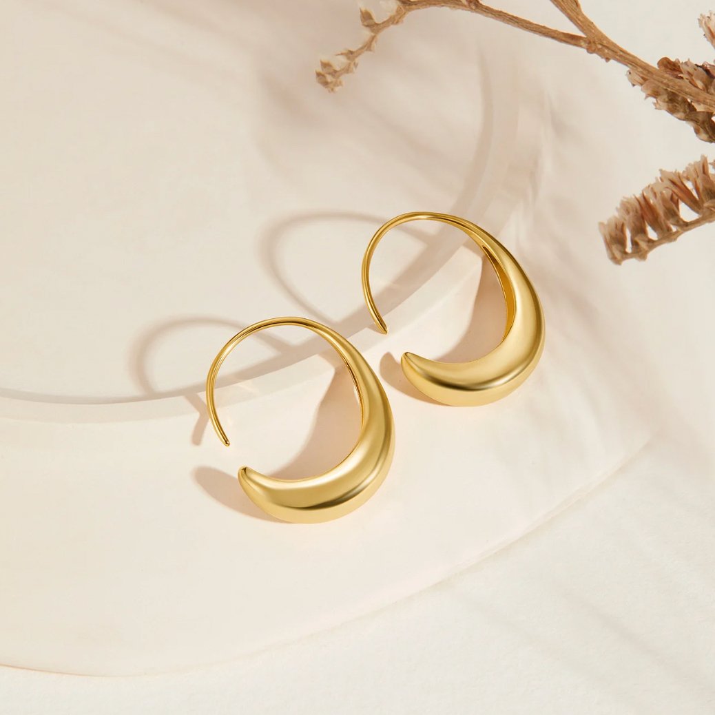 Chine - Boucles d'oreilles en goutte