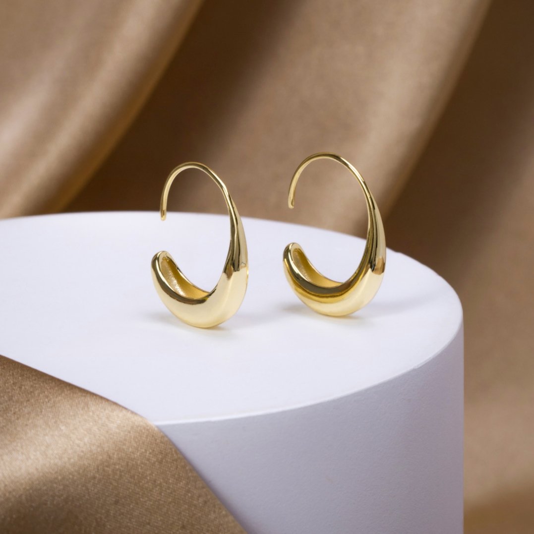 Chine - Boucles d'oreilles en goutte