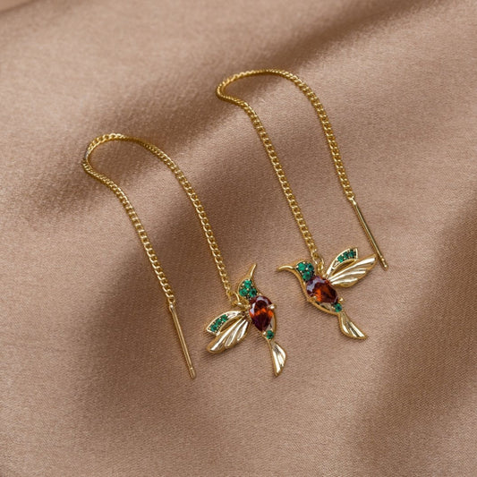 Boucles d'oreilles Colibri