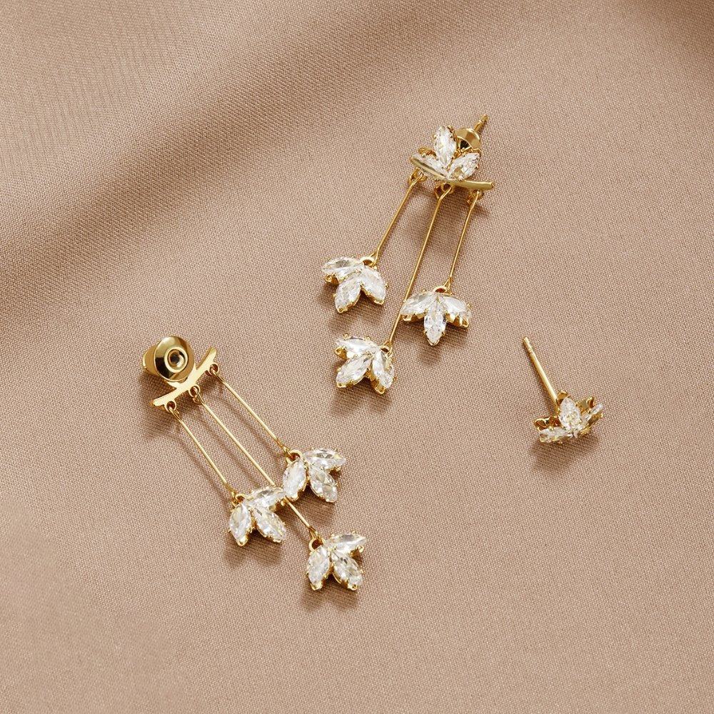 Boucles d'oreilles Élégantes en Cascade