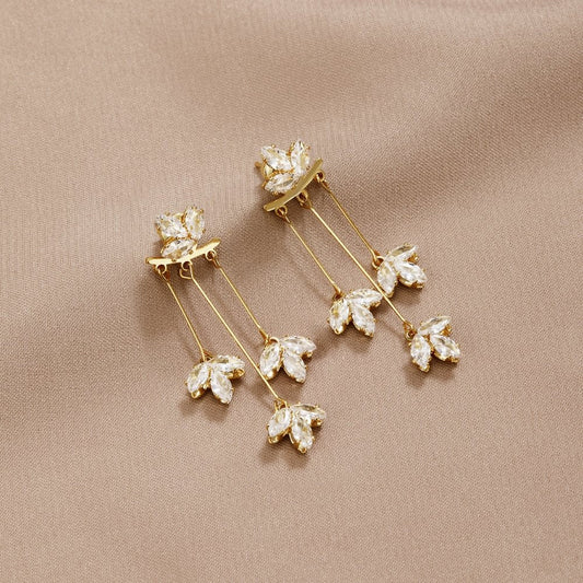 Boucles d'oreilles Élégantes en Cascade