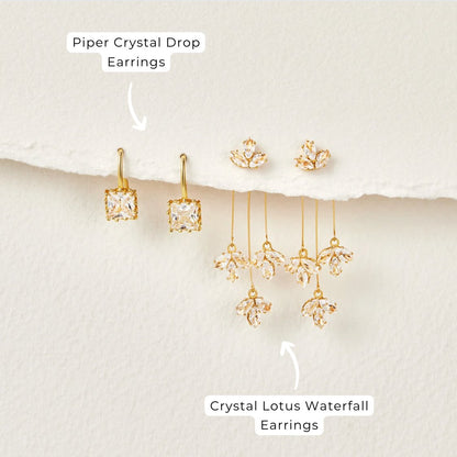 Boucles d'oreilles Élégantes en Cascade