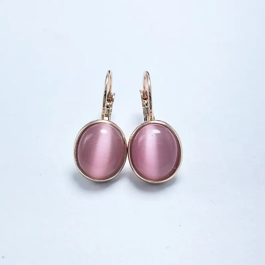 Boucles d'oreilles en pierre de lune vintage exclusives