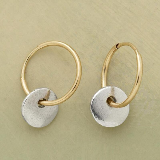 Boucles d'oreilles élégantes faites main