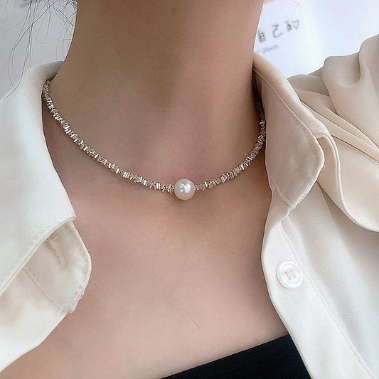 Collier en perles élégant