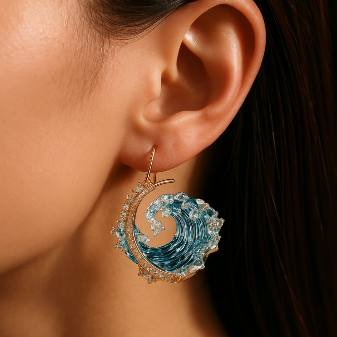 Boucles d'oreilles Serment de l'Océan
