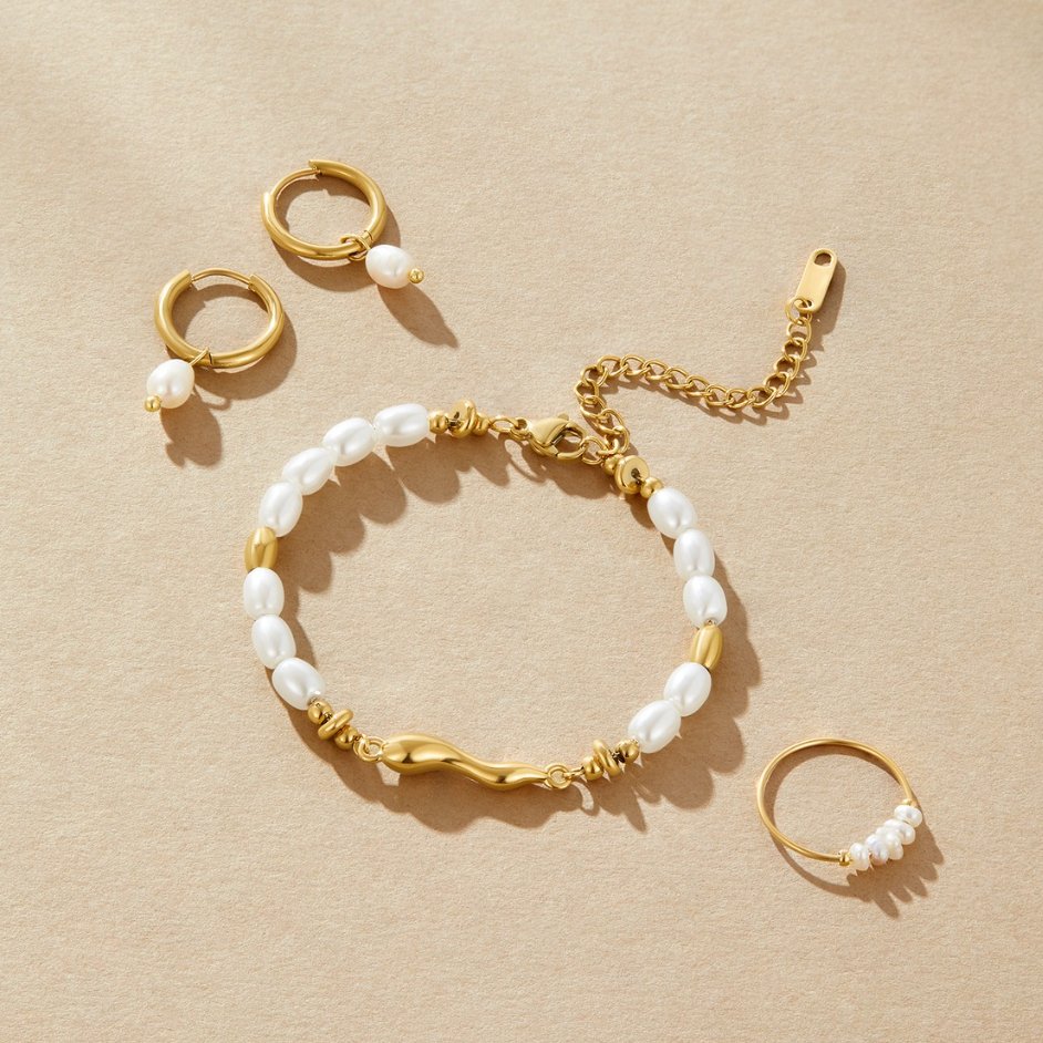 Bracelet en perles d'eau douce