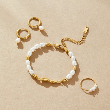 Bracelet en perles d'eau douce
