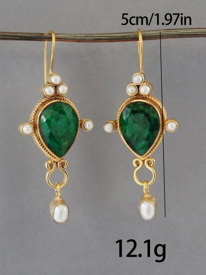 Boucles d'oreilles en perles vintage Gaby