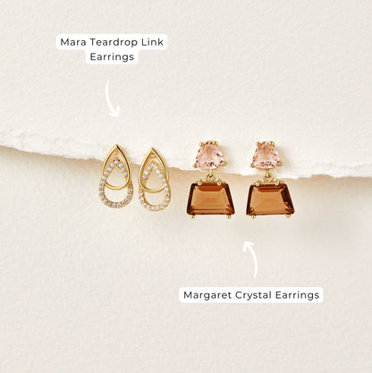 Boucles d'oreilles en forme de goutte d'eau