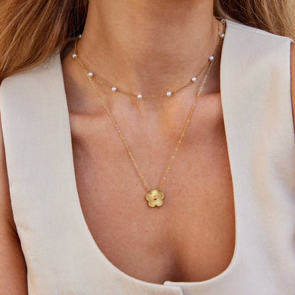 Collier en perles de Ren