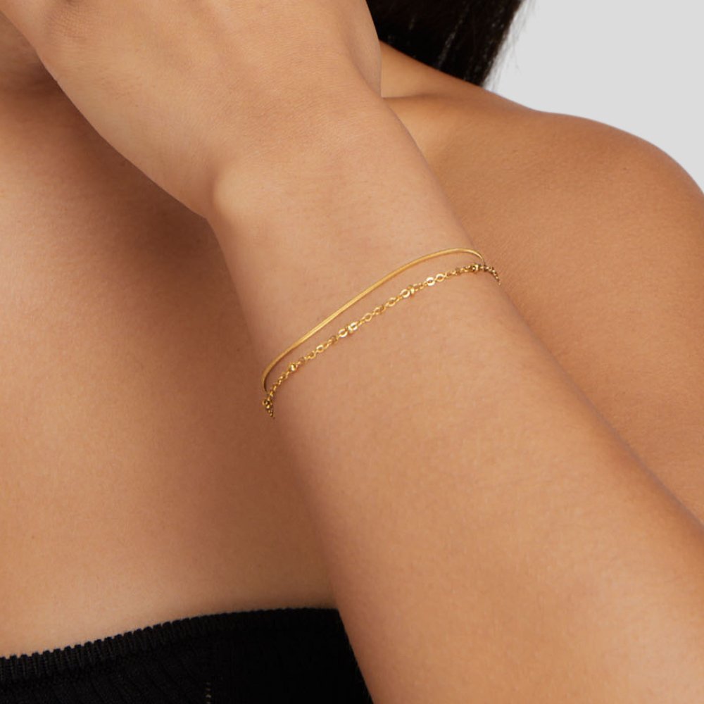 Bracelet Pia Gold Lager