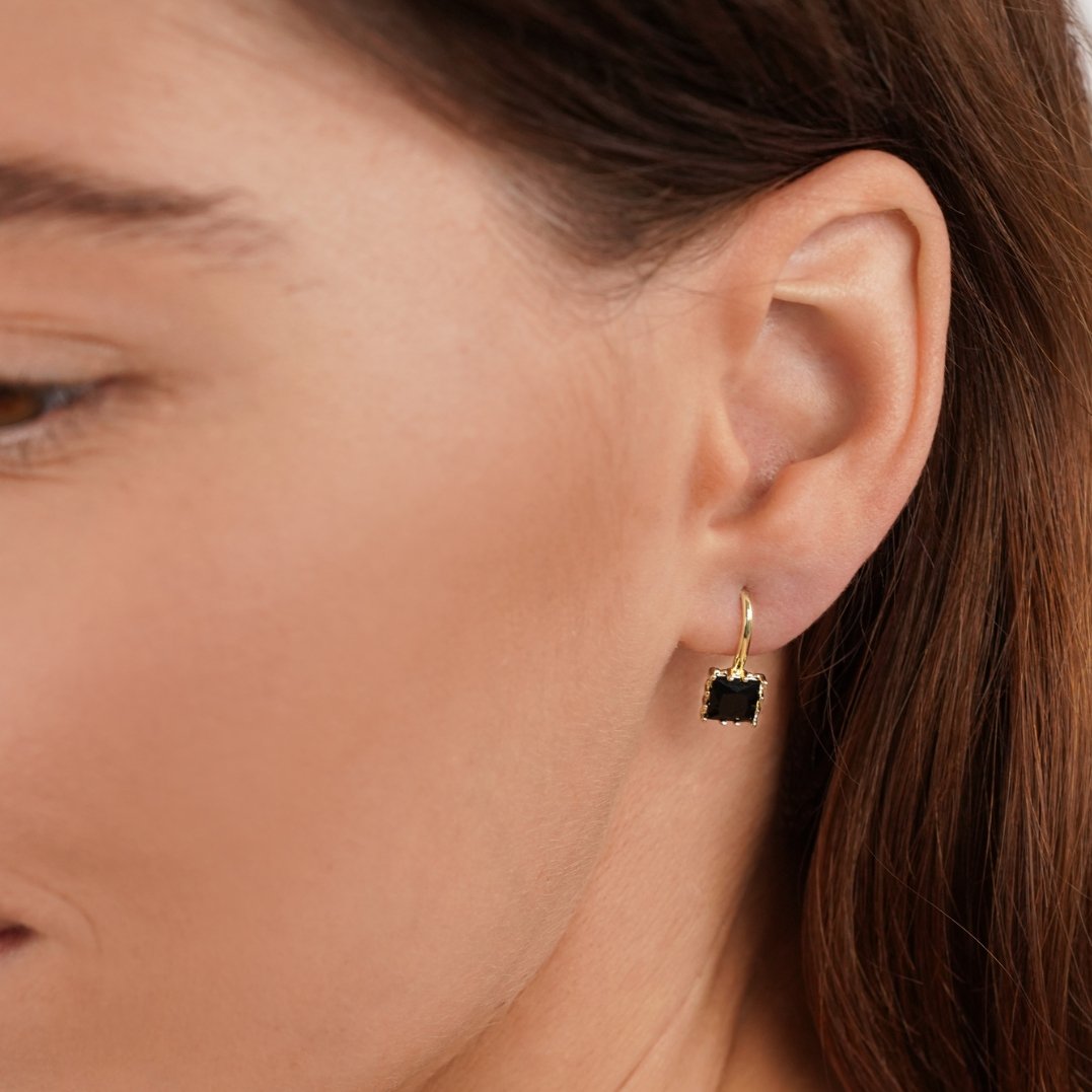 Merveilleuses Boucles d'Oreilles en Cristal